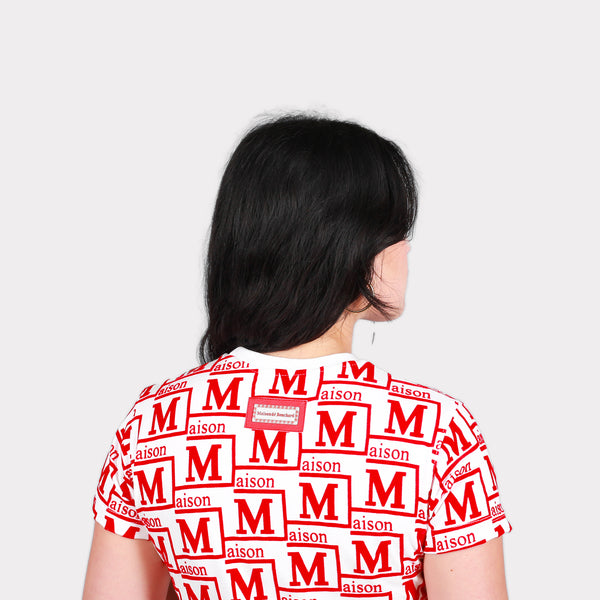 MDB Couture Women's Woven Monogram T-Shirt