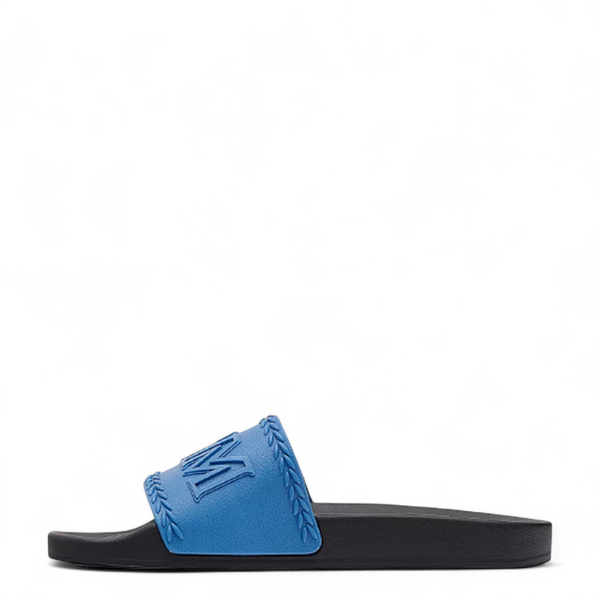 MCM Men's Big Logo Two-Tone Slides