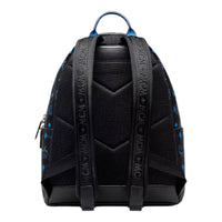 MCM Stark Backpack in Color Splash Logo Leather