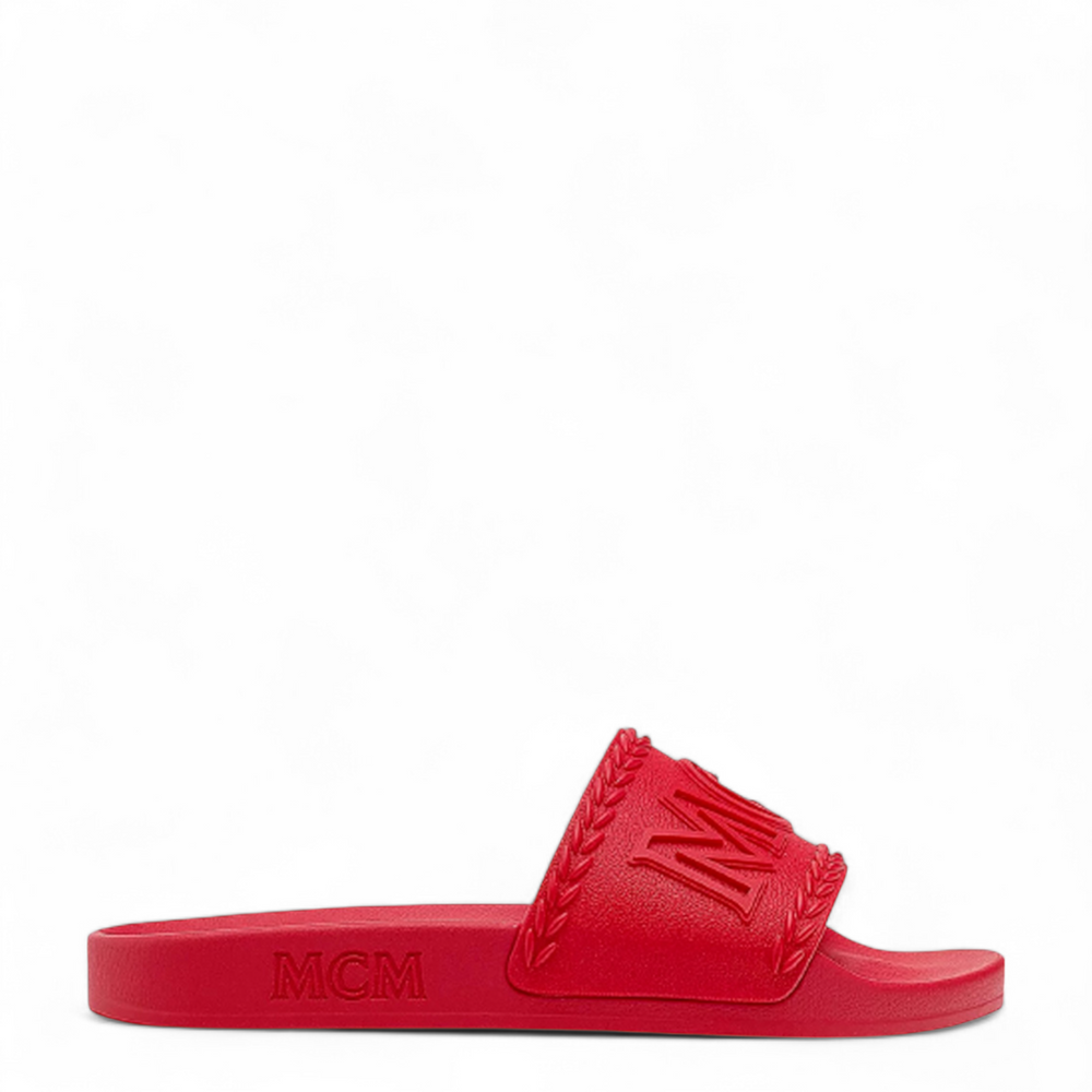 MCM Men's Big Logo Slides