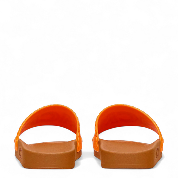 MCM Men's Big Logo Two-Tone Slides