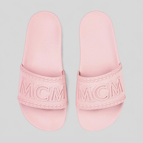 MCM Men's Big Logo Slides