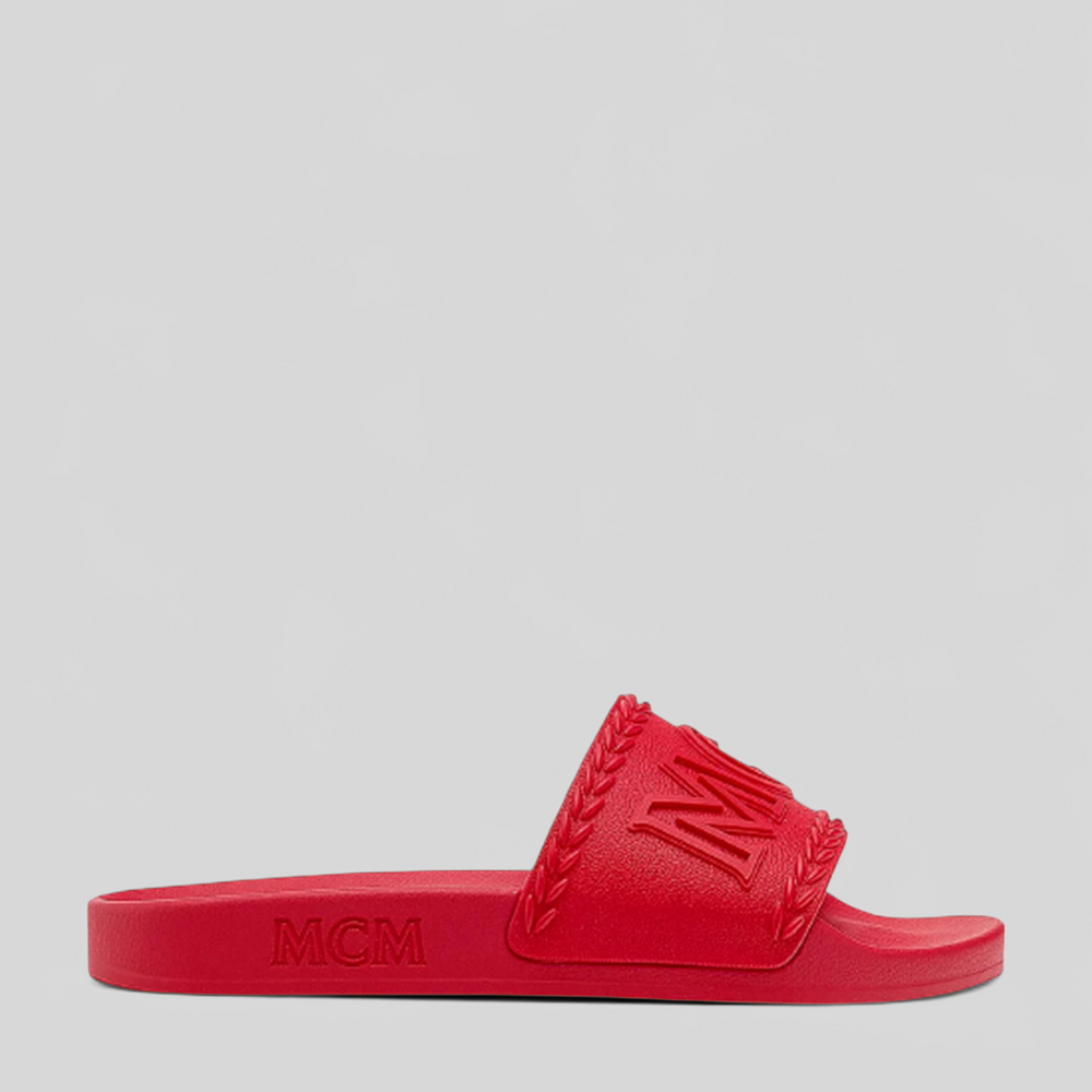 MCM Men's Big Logo Slides