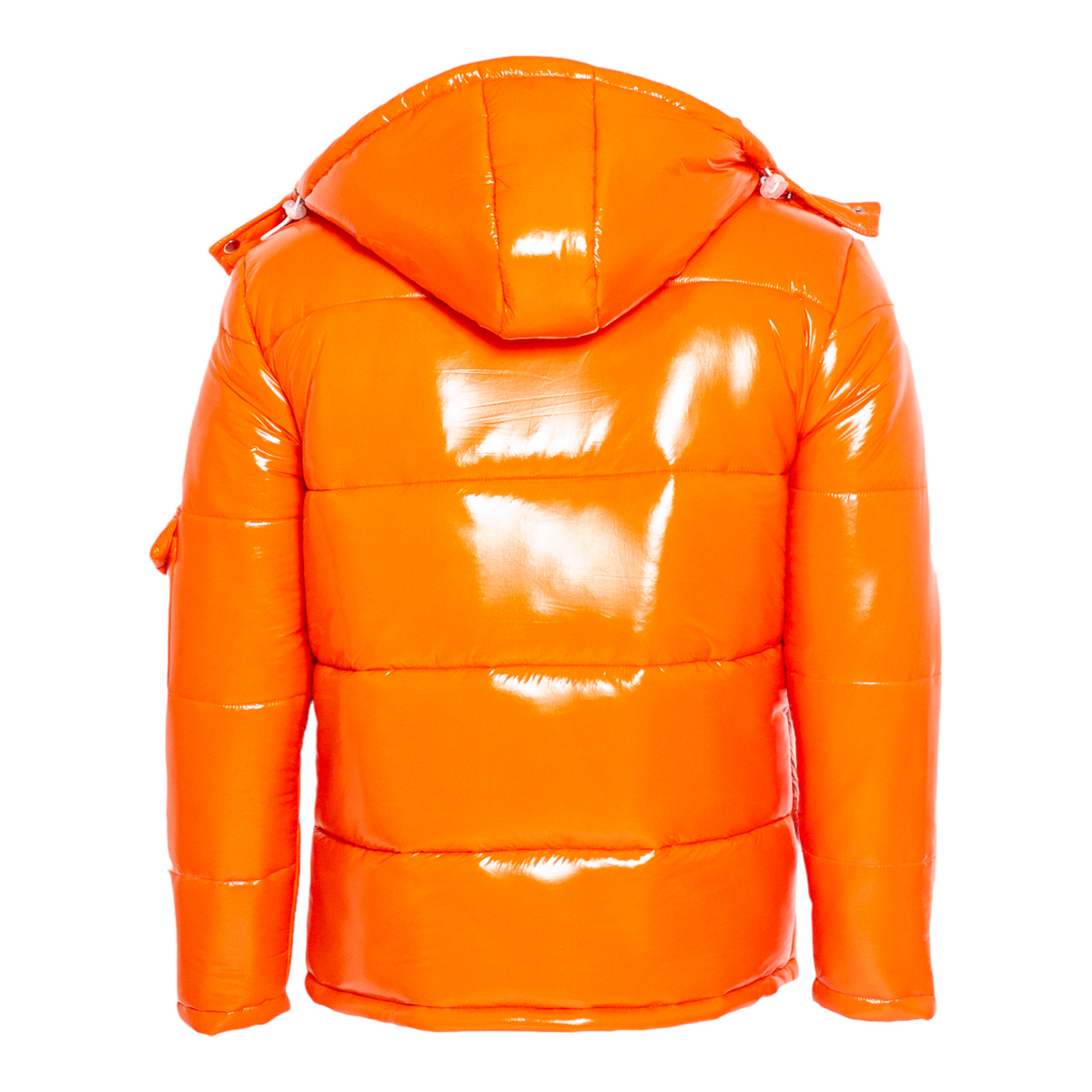 MDB Brand Arctic Puffer Coat in Burnt Orange