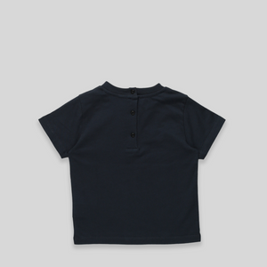 Balmain Kids Toddler's Dual-Color Logo Print T-Shirt