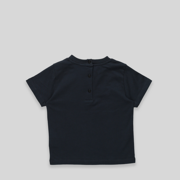 Balmain Kids Toddler's Dual-Color Logo Print T-Shirt