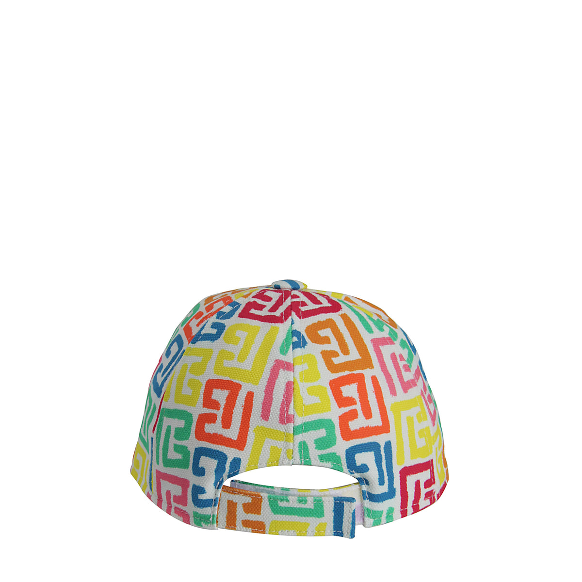 Balmain Kids Monogram Logo Baseball Cap