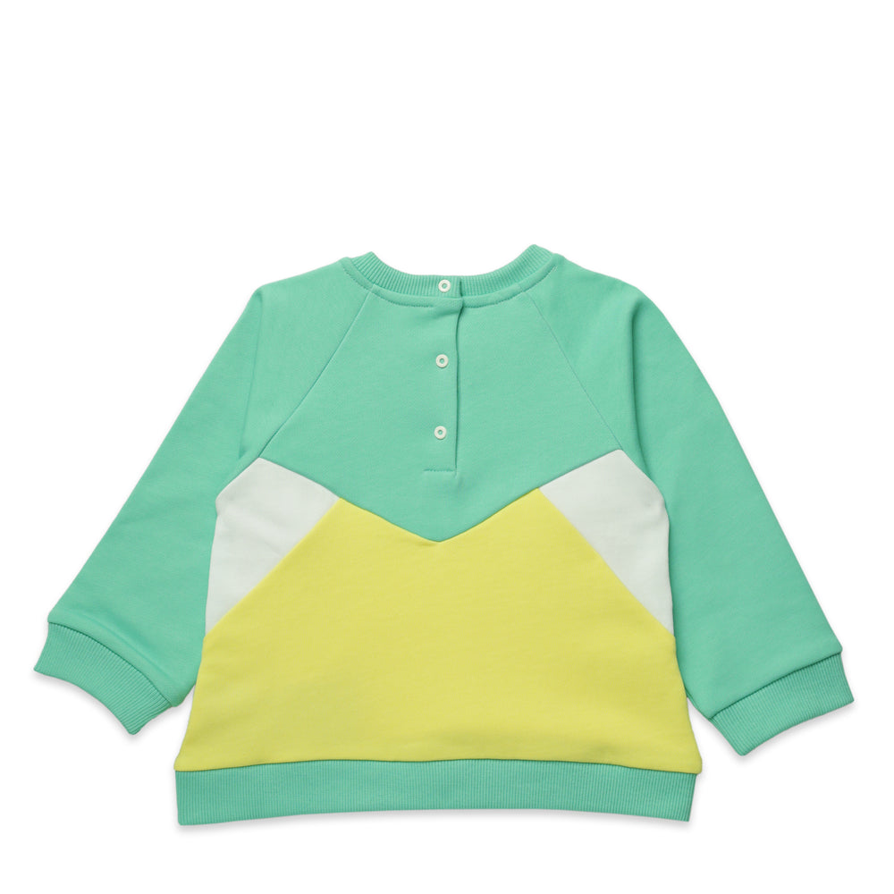 Balmain Kids Toddler's Color Block Sweatshirt