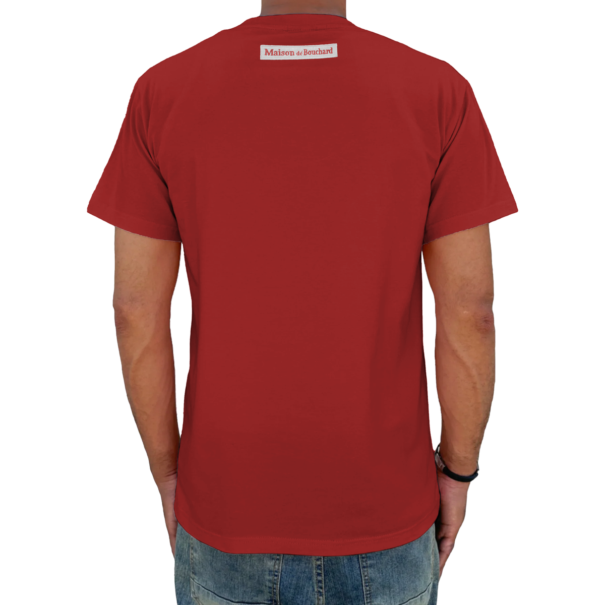 MDB Brand Men's Classic M Embroidered Logo Short Sleeve T-Shirt - Warm Colors
