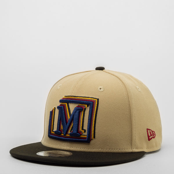 MDB Brand 9FIFTY Embroidered Multi "M" Snapback Cap