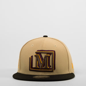 MDB Brand 9FIFTY Embroidered Multi "M" Snapback Cap