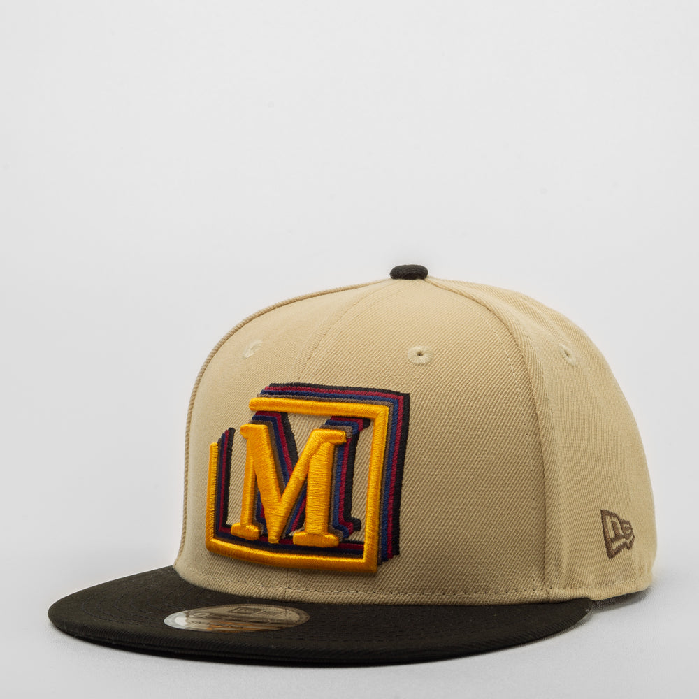 MDB Brand 9FIFTY Embroidered Multi "M" Snapback Cap