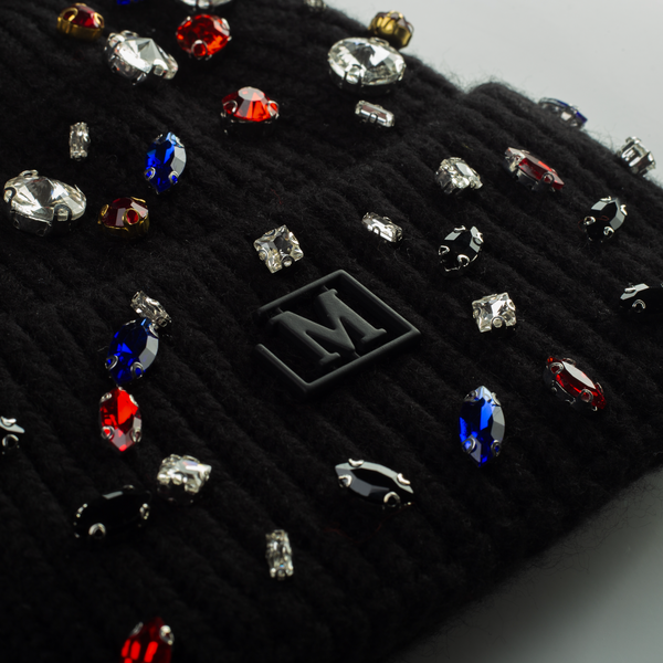 MDB Brand Limited Edition Gemstone Beanie Skullcap