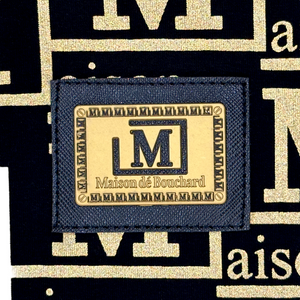 MDB Couture Kid's Metallic Monogram T-shirt