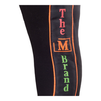 MDB Brand Kid's M Swirl Fleece Set - Black