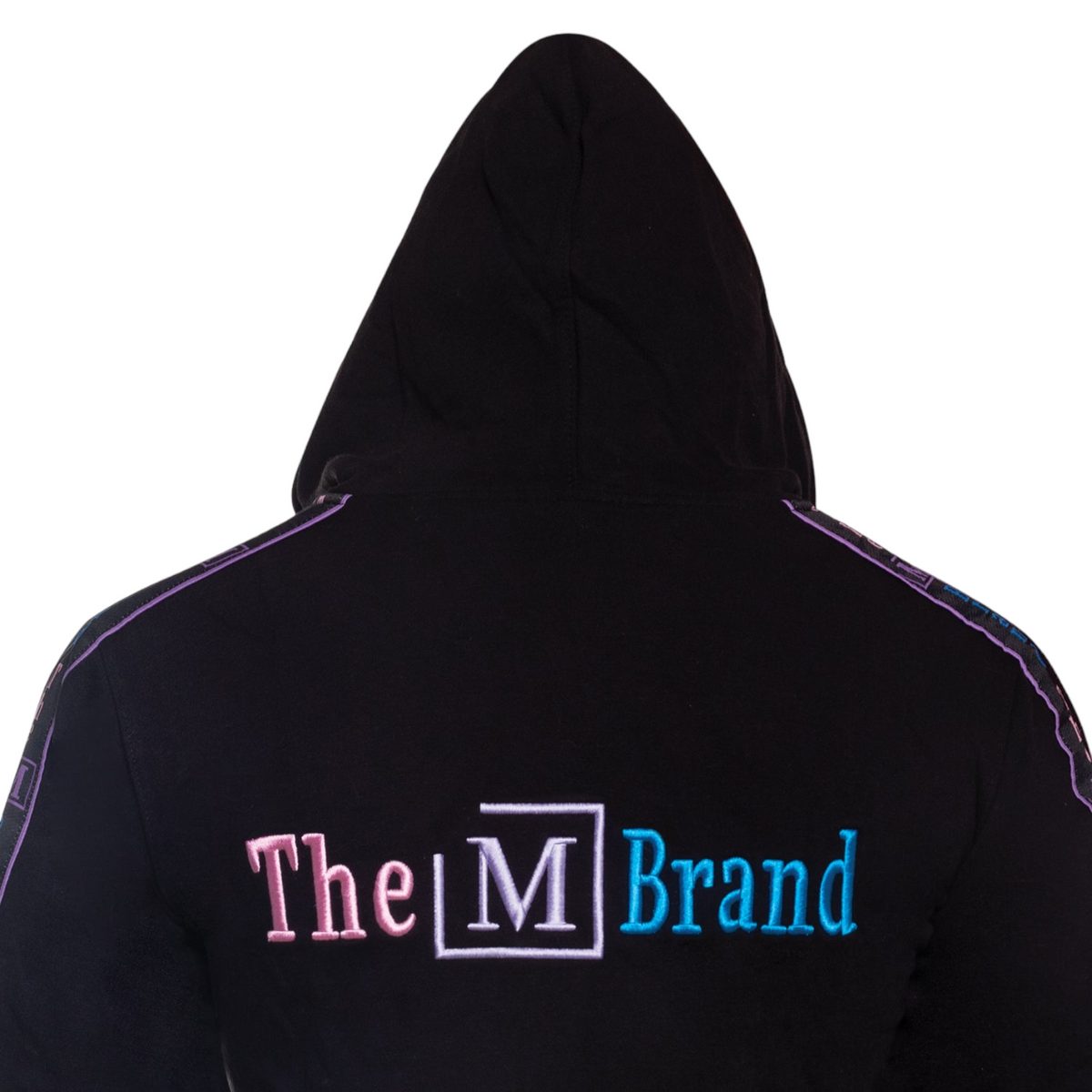 MDB Brand Men's M Swirl Fleece Set - Black