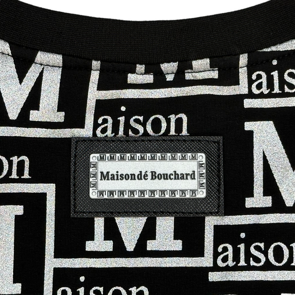 MDB Couture Kid's Metallic Monogram T-shirt