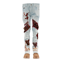 MDB Couture Kid's Gallery Threads Stacked Denim Jeans