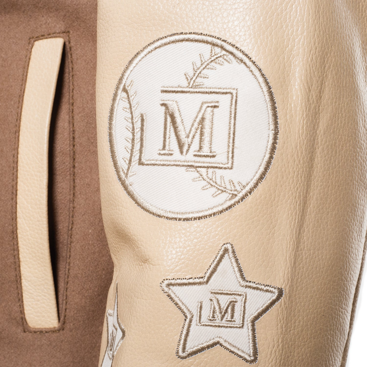 MDB Brand Men's Varsity Letterman Jacket V2 - Monochrome Brown