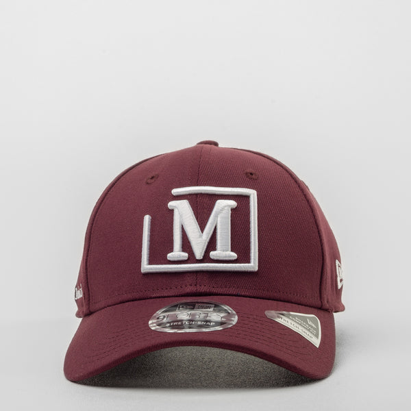 MDB Brand 9FORTY Embroidered "M" Stretch Snapback Baseball Cap