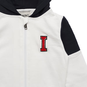 Iceberg Kids Toddler's Chenille Logo Hoodie Sweatsuit