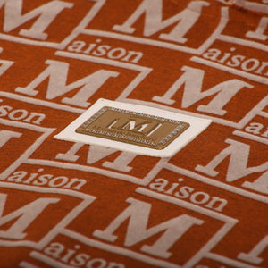 MDB Couture Men's Woven Monogram T-Shirt