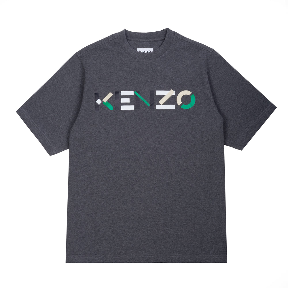 Kenzo Men's Multicolored Logo Oversize T-Shirt