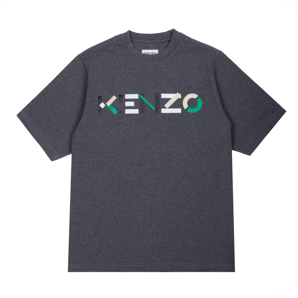 Kenzo Men's Multicolored Logo Oversize T-Shirt