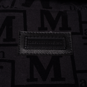 MDB Couture Men's Flocked Monogram Logo Jacket