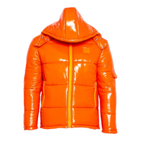 MDB Brand Kid's Arctic Puffer Coat in Burnt Orange