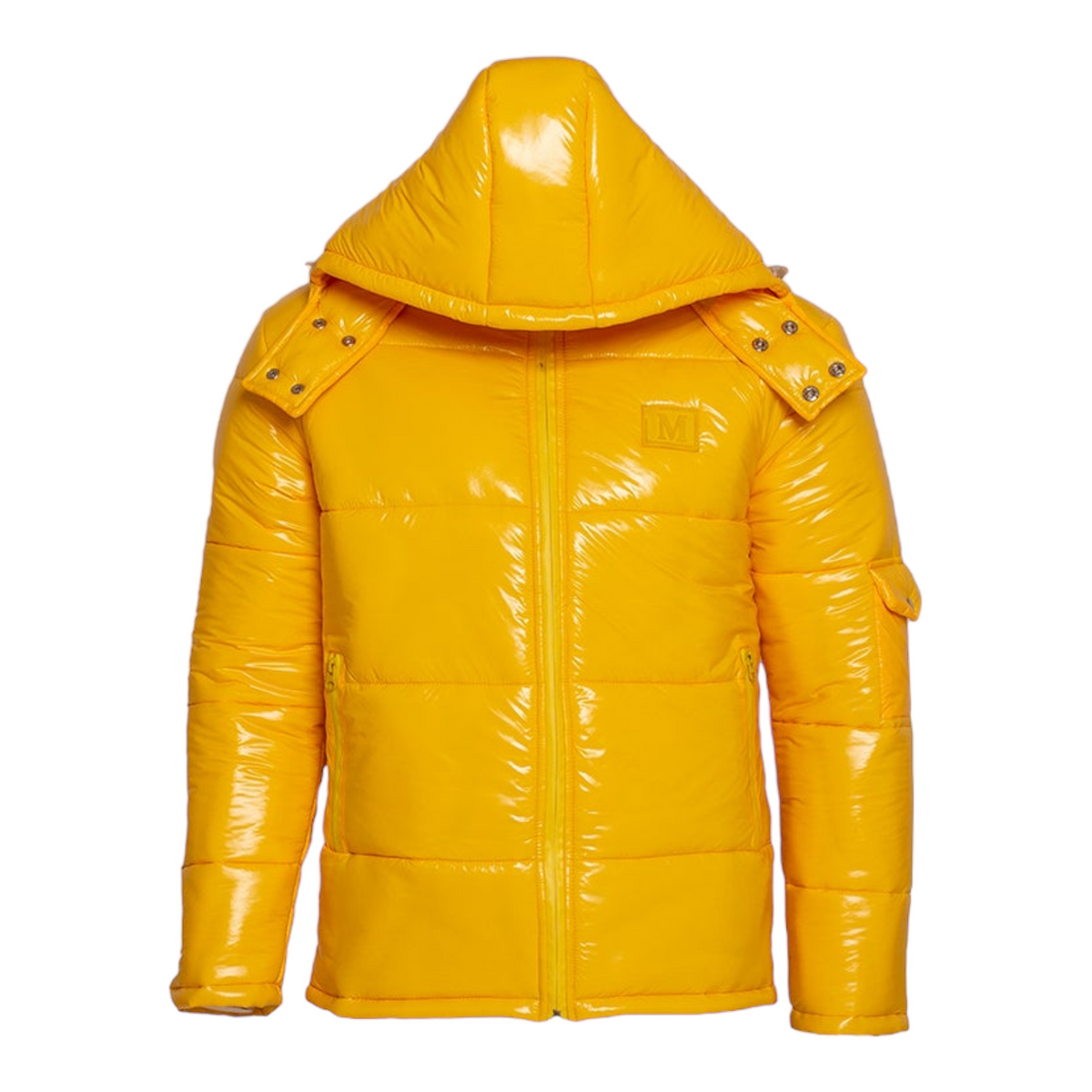MDB Brand Kid's Arctic Puffer Coat in Yellow