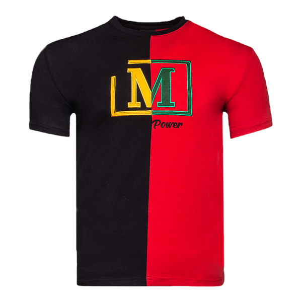 MDB Couture Men's Monogram Woven T-shirt - Red – Maison dé Bouchard