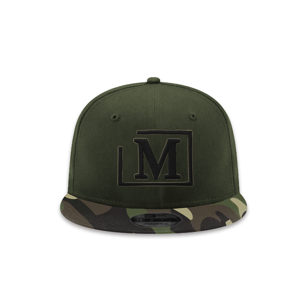 MDB Brand x New Era 9Fifty Snapback Embroidered Baseball Cap - Camo
