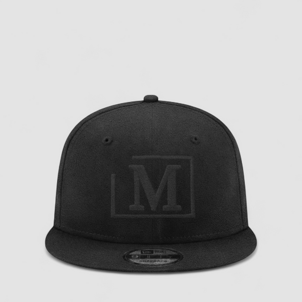 MDB Brand 9FIFTY Suede Embroidered "M" Snapback Baseball Cap