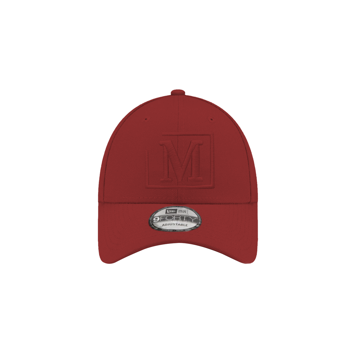 MDB Brand x New Era 9Forty Stretch Snap Embroidered Cap - Red