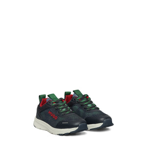 Hugo by Hugo Boss Kids Color Print Logo Sneakers