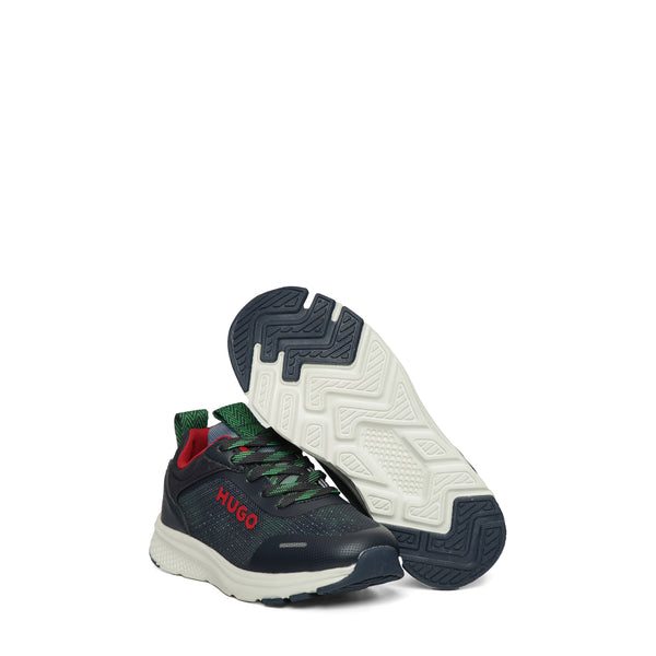 Hugo by Hugo Boss Kids Color Print Logo Sneakers