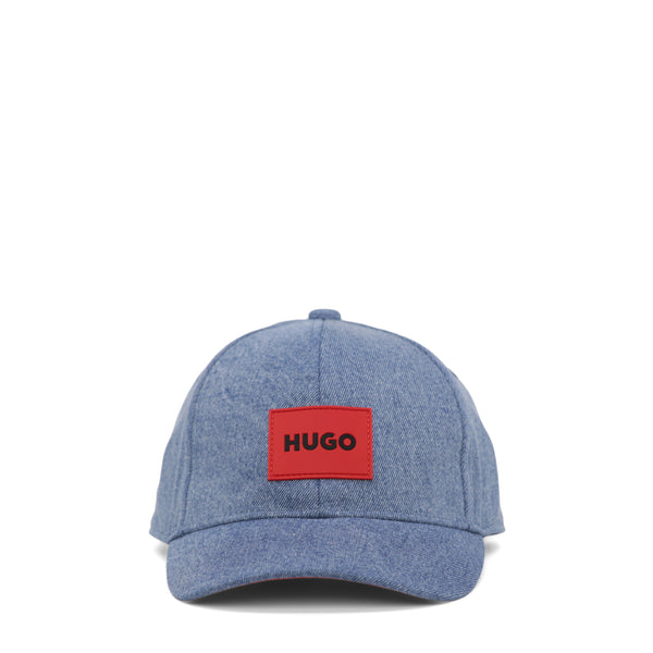 Hugo by Hugo Boss Kids Patch Logo Denim Baseball Cap