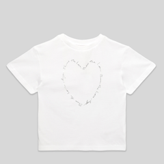 HUGO by Hugo Boss Kids Girl's 'Share the Love' T-Shirt