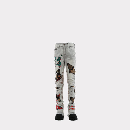 MDB Couture Kids Gallery Threads Stacked Denim Jeans