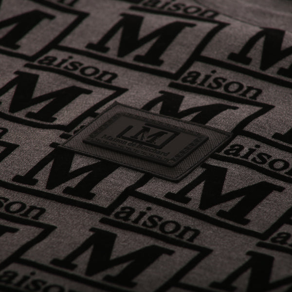 MDB Couture Men's Woven Monogram T-Shirt