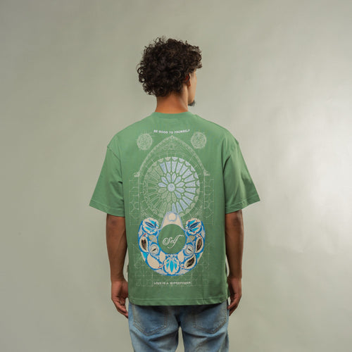 Blanc Kanvas 'Love is A Superpower' T-Shirt