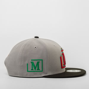 MDB Brand 9FIFTY Embroidered Multi "M" Snapback Cap