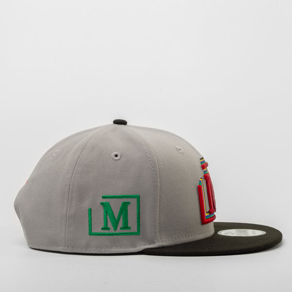MDB Brand 9FIFTY Embroidered Multi "M" Snapback Cap