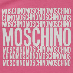 Moschino Kids Square Text Logo T-Shirt