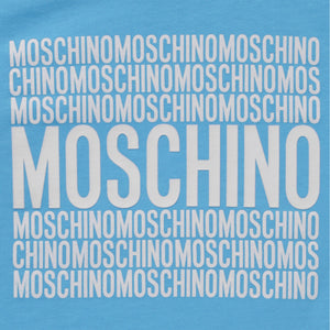 Moschino Kids Square Text Logo T-Shirt