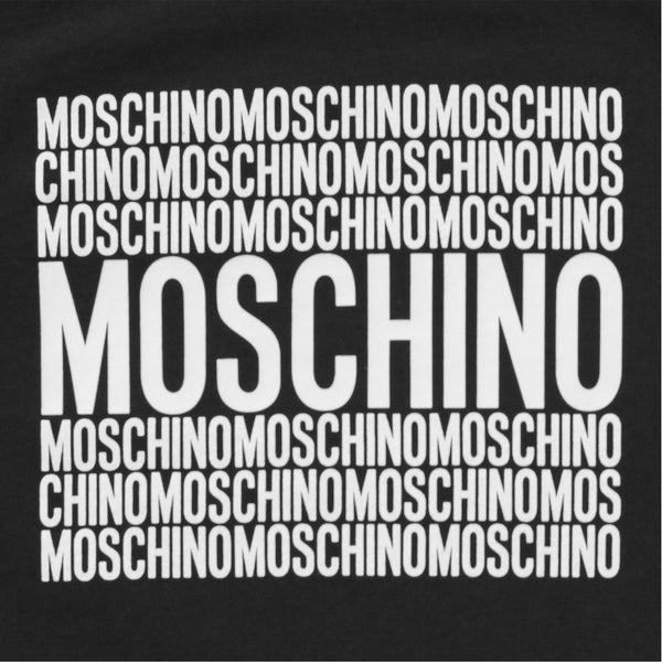 Moschino Kids Square Text Logo T-Shirt