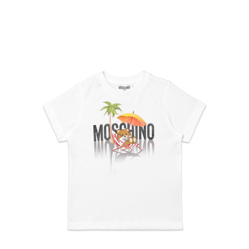 Moschino Kids 'Paradise Vacation' T-Shirt