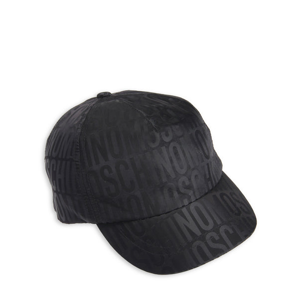 Moschino Kids All-Over Logo Baseball Cap