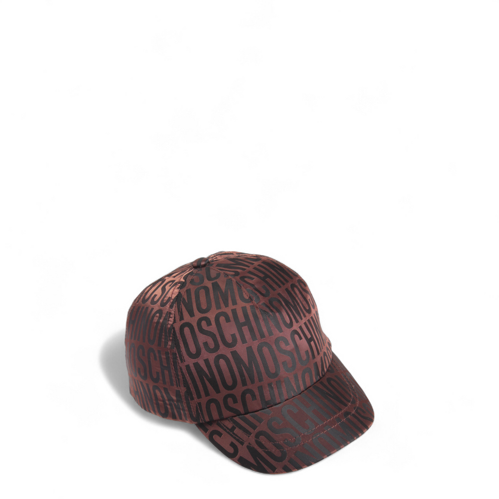 Moschino Kids All-Over Logo Baseball Cap